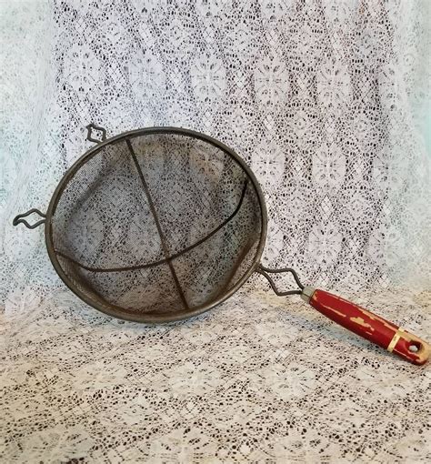 antique strainer